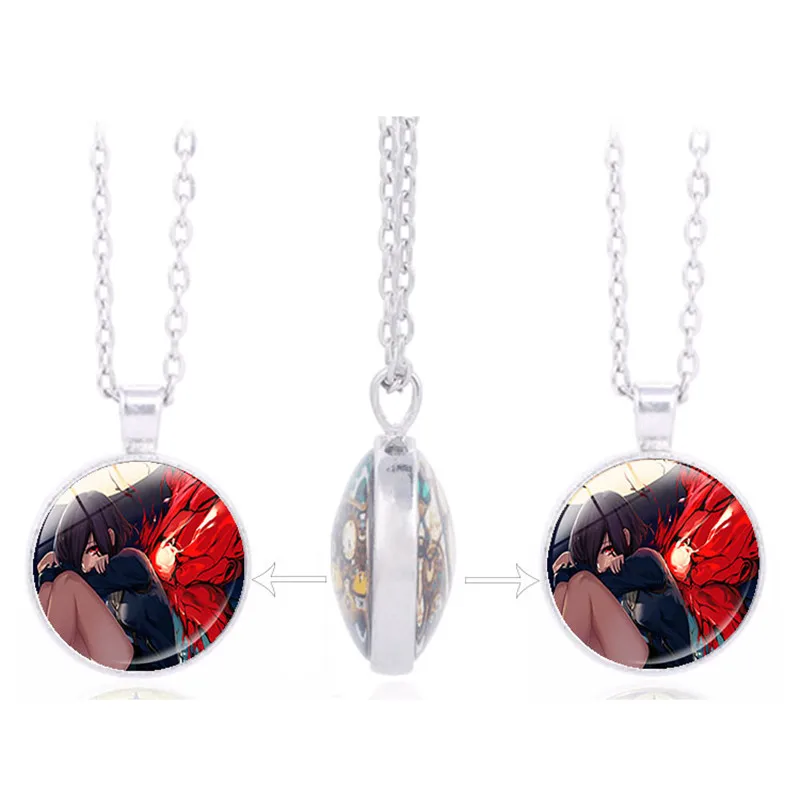 Anime Tokyo Ghoul JUZO SUZUYA REI Uta Kaneki Ken Touka Kirishima Double sided Pendant Jewelry Halloween Gifts | Украшения и