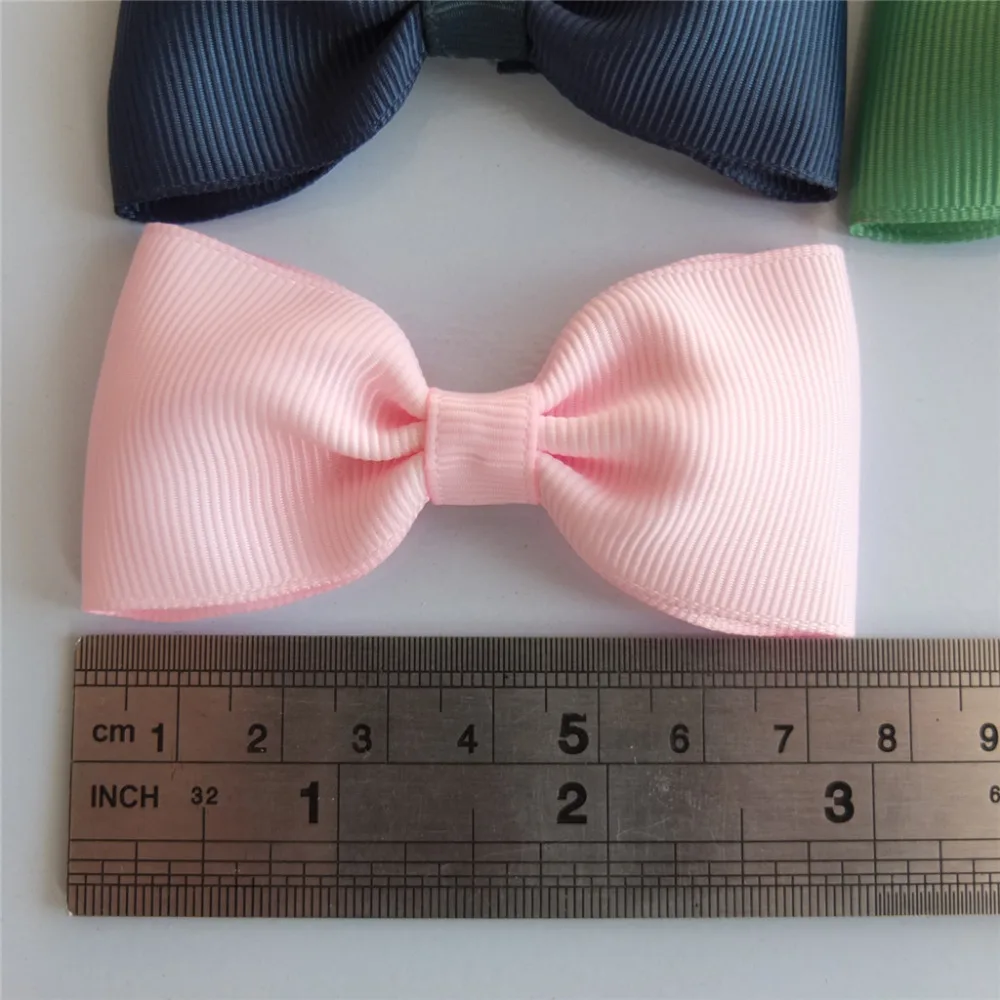 40 COLORS Available 3 Inch Boutique Hair bow Clips Classical bows Children Girls hairbow clips Barrettes Hairgrips |