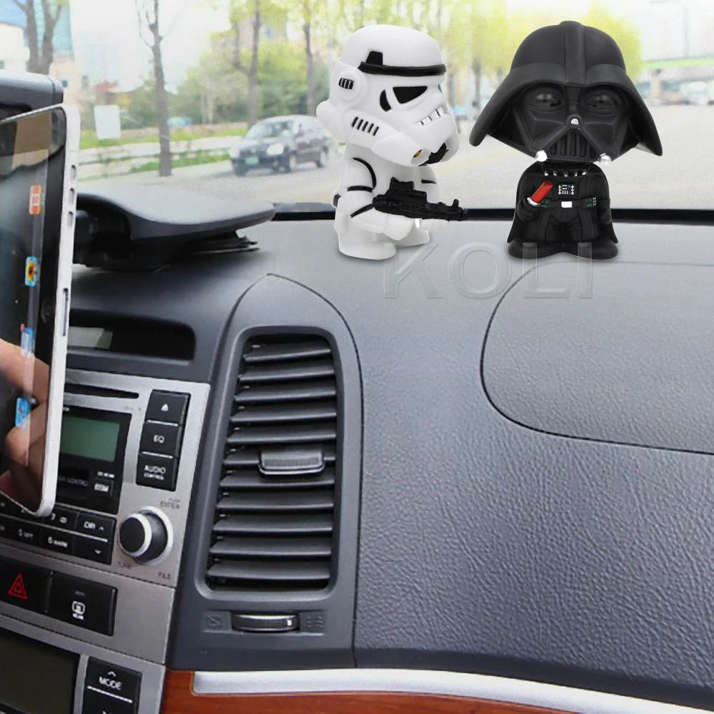 Дисней 2 шт. приборной панели автомобиля Высотка каблука 10 см/4 &quotЗвездные войны