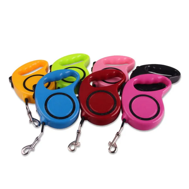 3M/5M Retractable Walking Leash Lead Dog Traction Rope Pet Dog/Cat Puppy For Small And Medium Pets Accessories | Дом и сад