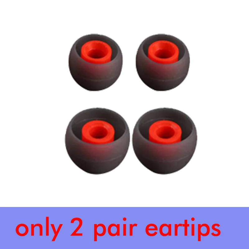 Only 2 pair eartips 3,5 мм проводные наушники, гарнитура, наушники-вкладыши с микрофоном для Xiomi Xaomi Iphone, Xiaomi, мобильного телефона, MP3, ноутбука - Цвет: Only 2 pair eartips