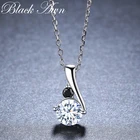 Женское Ожерелье с кулоном, из серебра 925 пробы