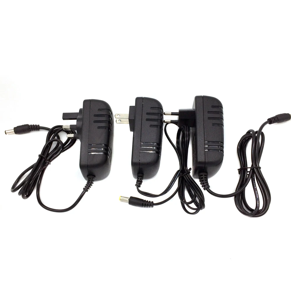 Пластиковый светодиодный адаптер питания 12 В 2 А 3 1 110 220 перем. Тока|power adapter 12|adapter