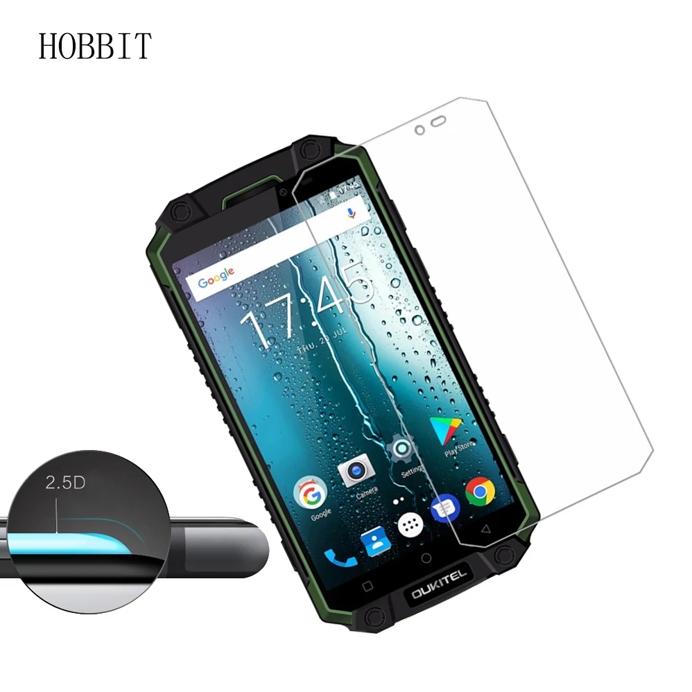 2 упаковки для Oukitel K10000 MAX / Pro закаленное стекло Ультрапрозрачная 2.5D 9H защитная