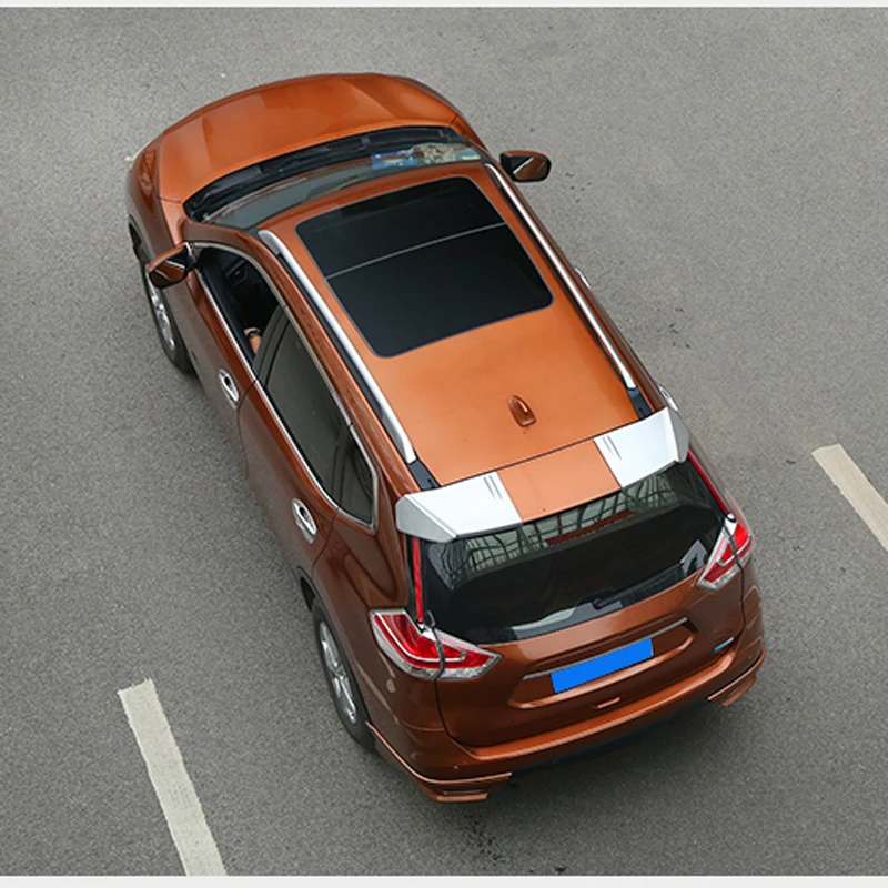 Спойлер для nissan x trail 2014 2017 спойлер высокого качества из АБС пластика заднего