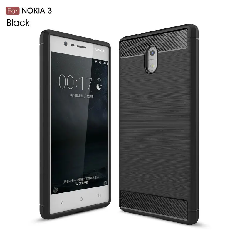Противоударный кожаный чехол для Nokia 3 1 TA-1020 TA-1032 2 2018 задняя крышка телефона