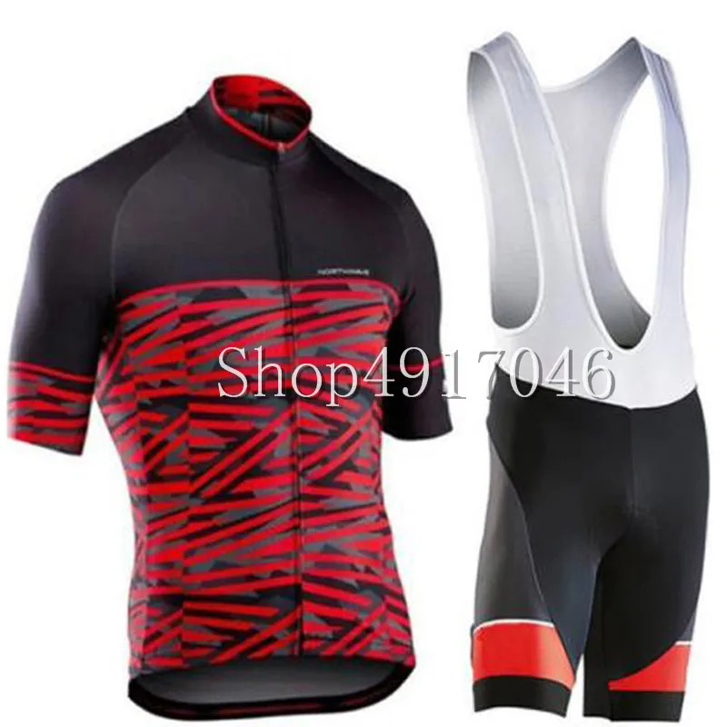 2019 Новый NW короткий рукав Велоспорт Джерси и нагрудник шорты со светоотражающим