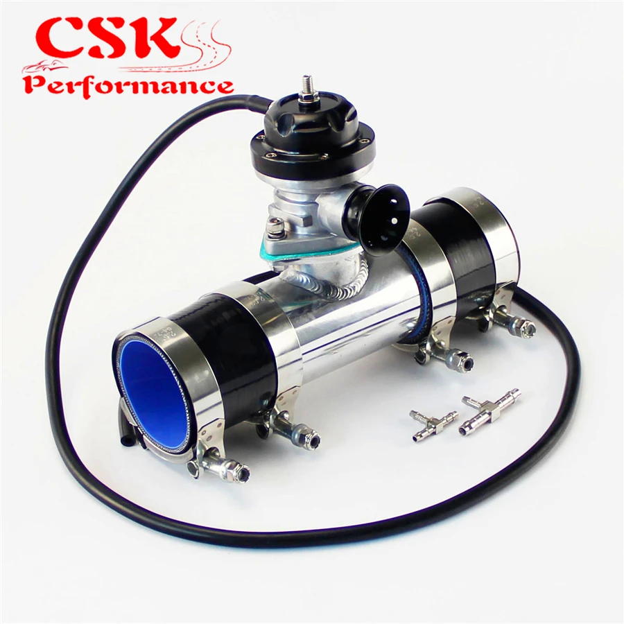 Регулируемый турбо выпускной клапан 30 PSI + тип RS 2 25 &quotкомплект адаптеров для