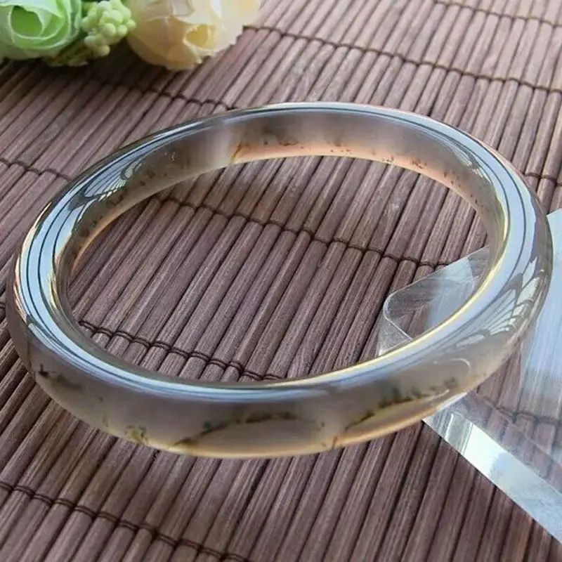 Мадагаскар чистый натуральный халцедон Агат браслет|bracelet bracelet|bracelet naturalbracelet agate |