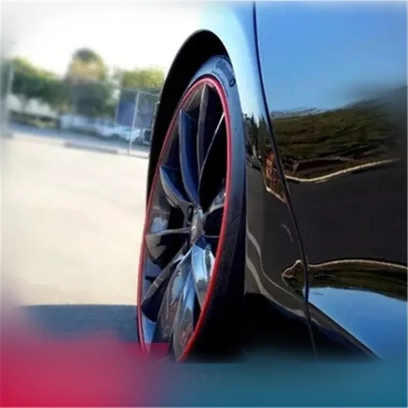 Car Wheel Hub Decorative Strip Auto Rim/Tire Protection for Nissan Teana X-Trail Qashqai Livina Sylphy Tiida Sunny March Murano |