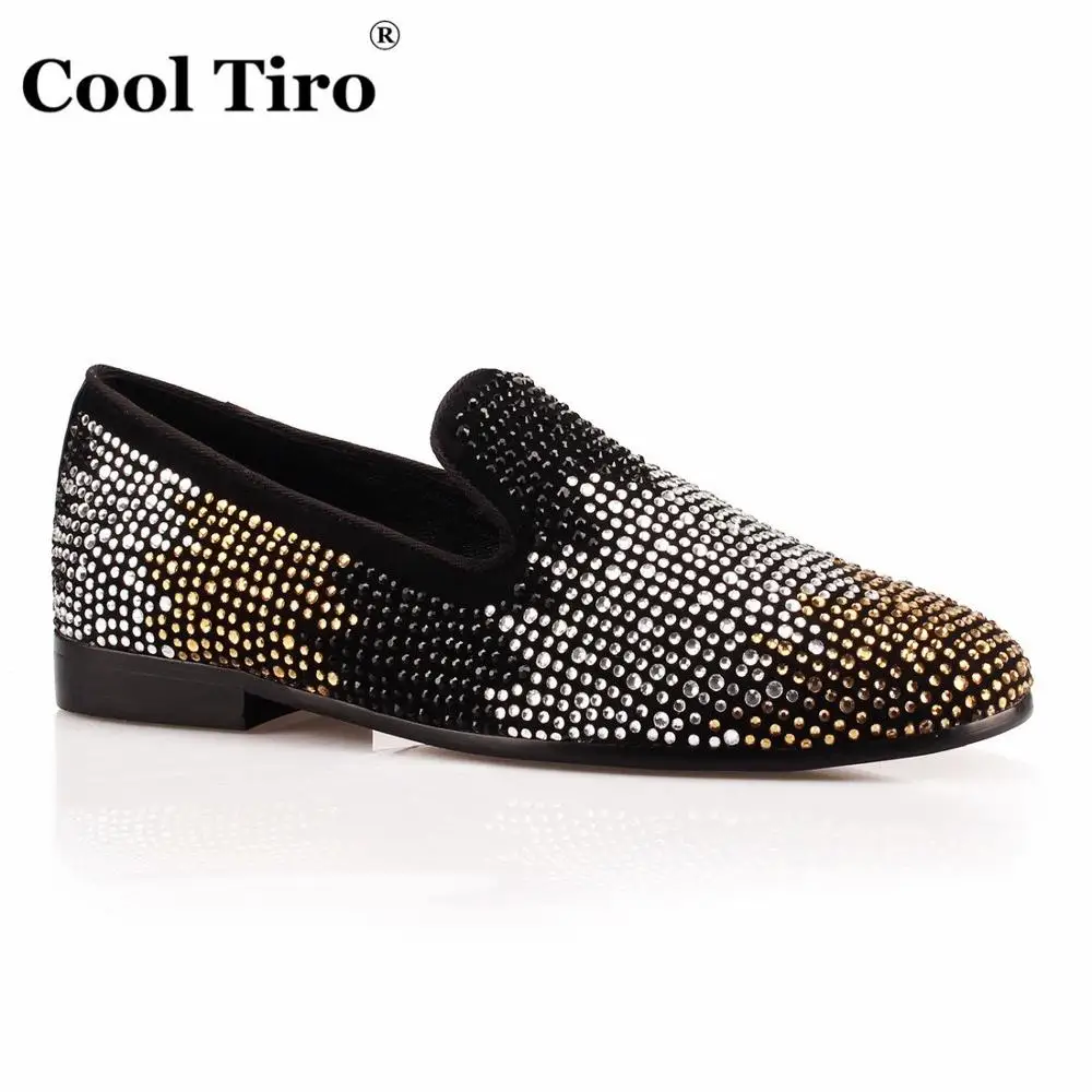 COOL TIRO/черные замшевые мужские лоферы мокасины шлепанцы на плоской подошве