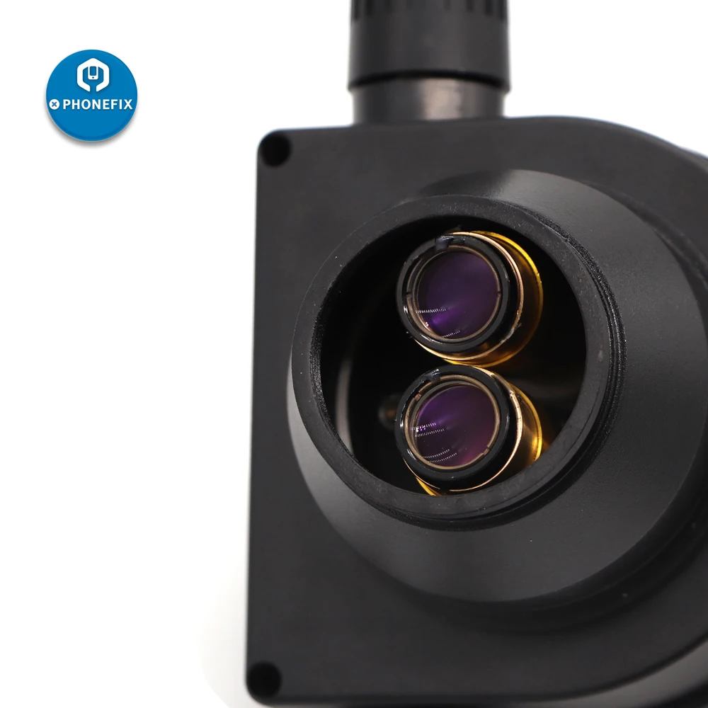 Черный Simul focal 7-45X Тринокулярный Стерео микроскоп головка части Синхронный зум микроскоп головка WF10X 20 мм окуляр объектив