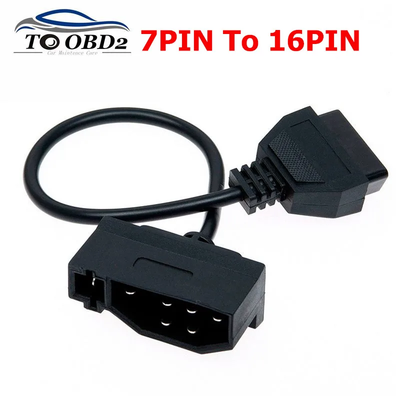 Для Ford 7Pin для OBD2 16Pin кабель конвертер 7 Pin OBDII 16 контактный разъем передачи