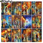 Набор для алмазной вышивки диапай, 5D картина сделай сам с квадратнымикруглыми стразами дерево пар, 3D вышивка крестиком, украшение для дома, 100%