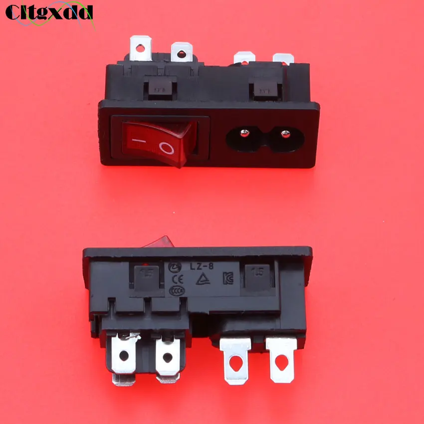 Электрическая розетка Cltgxdd 1 шт. 250 в перем. Тока 2 5a IEC 320 C8 | Обустройство дома