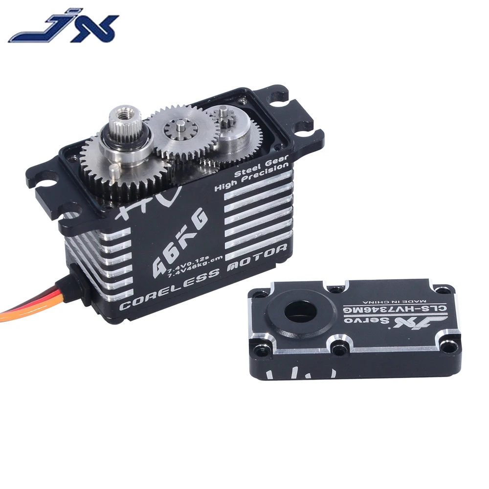 JX CLS HV7346MG 6 7 4 V 46 кг Водонепроницаемый HV Сталь Шестерни полный ЧПУ Алюминиевый