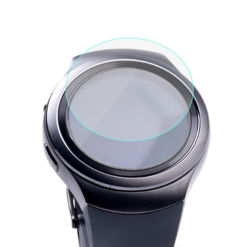 Закаленное стекло протектор для часов пленка Samsung Gear S2 чистая Защита
