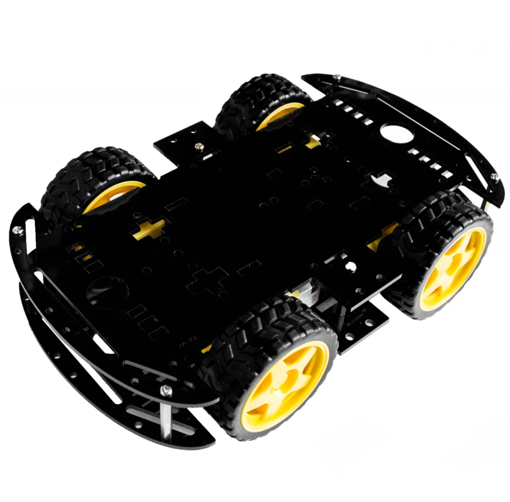 5 видов цветов 4WD умный робот автомобильные шасси для arduino с кодировщиком скорости