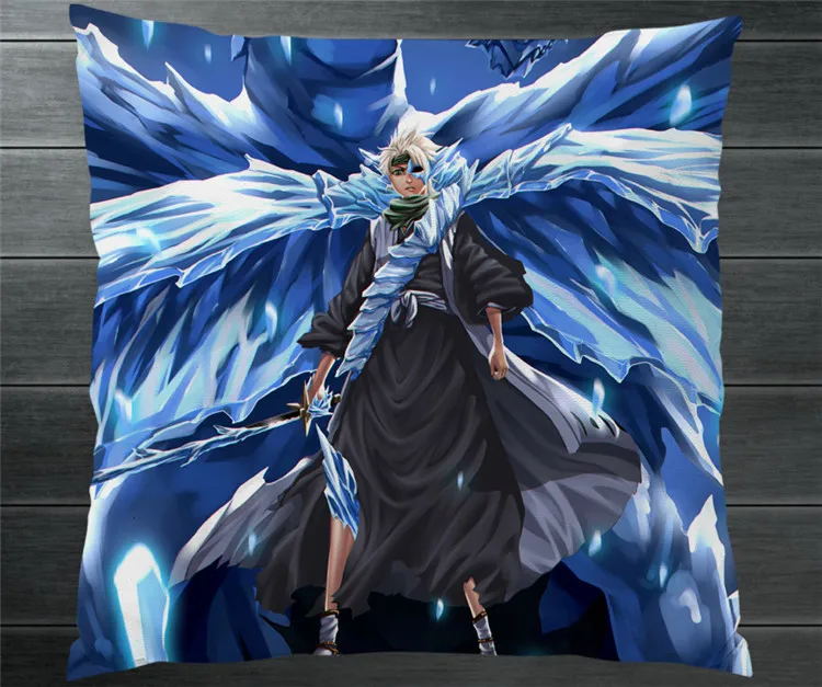Отбеливатель Hitsugaya Toushirou Kurosaki Ichigo Fanart 40*40 см двухсторонний флип чехол для детской
