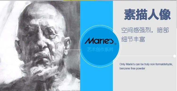 Maries Willow Charcoal натуральный уголь толщиной 140*13 мм 3 шт./лот для рисования эскизов и масляной живописи