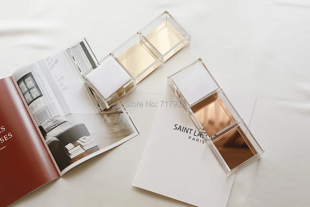 Акриловый Настольный органайзер с блокнотом акриловый калькулятор на солнечной