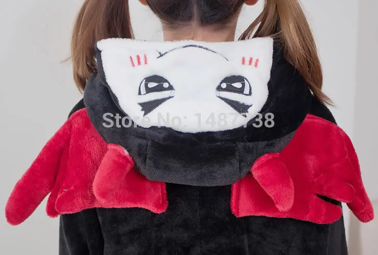 Кигурумы для взрослых пижамы с дьяволом унисекс комбинезон животными