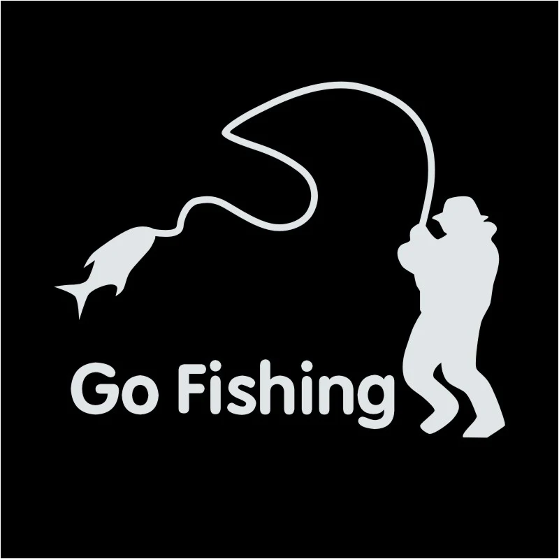 DCTAL Автомобильная наклейка для рыбалки автомобильный Стайлинг programa Catfish Hunter Pesca