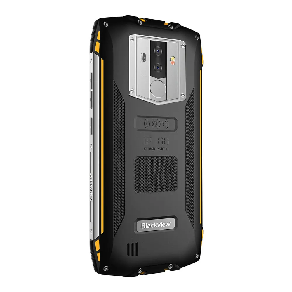 yellow Blackview Original BV6800 Pro 5.7" IP68 Waterproof Rugged Smartphone 4GB+64GB Cellphone 4G 18:9 Android 8.0 Outdoor Mobile Phone - Цвет: yellow