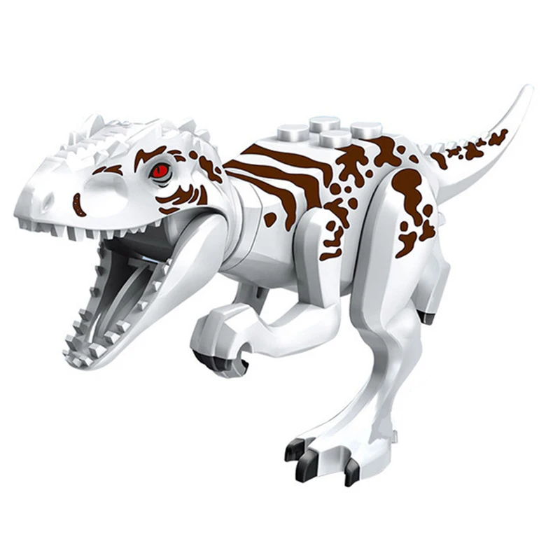 Legoing Динозавры юрского периода Tyrannosaurus Rex Pterosauria Triceratops строительные блоки игрушки