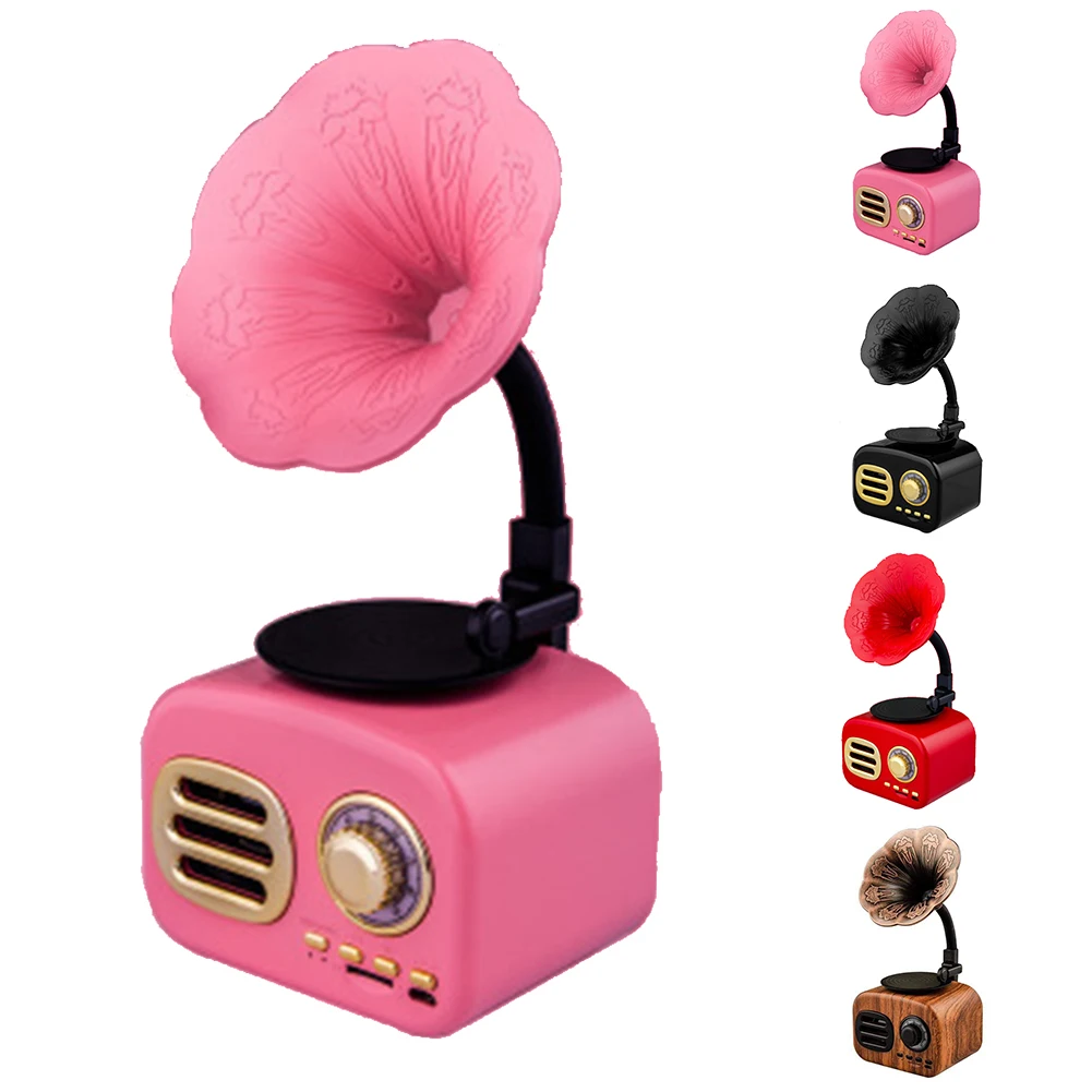 USB динамик Винтаж AM FM коротковолновый стерео карманный мини радио ретро