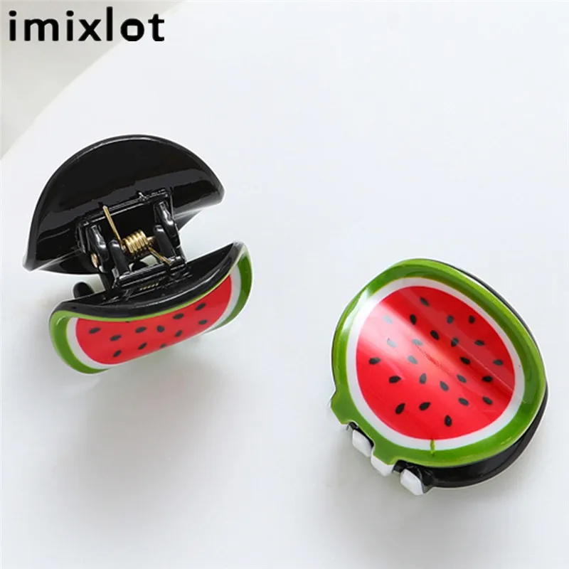 Imixlot 5 стилей симпатичная мини клубника ананас Бан Нан арбуз акриловые детские
