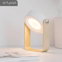 artpad nordic rechargeable lantern lamp adjustable flash night light with folding design dimmable led desk lamp for reading