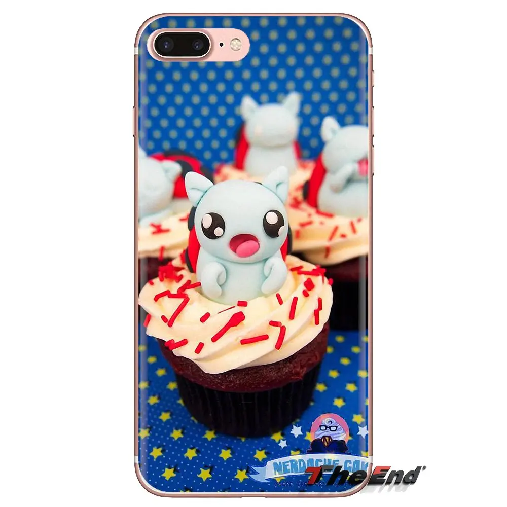 TPU Case For HTC One U11 U12 X9 M7 M8 A9 M9 M10 E9 Plus Desire 630 530 626 628 816 820 830 Chocolate Nutella cupcakes Cherry ice |