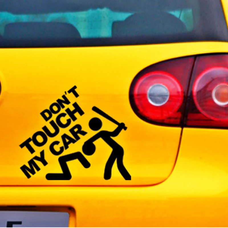 Автомобильные аксессуары Aliauto Don't Touch My Car светоотражающие универсальные