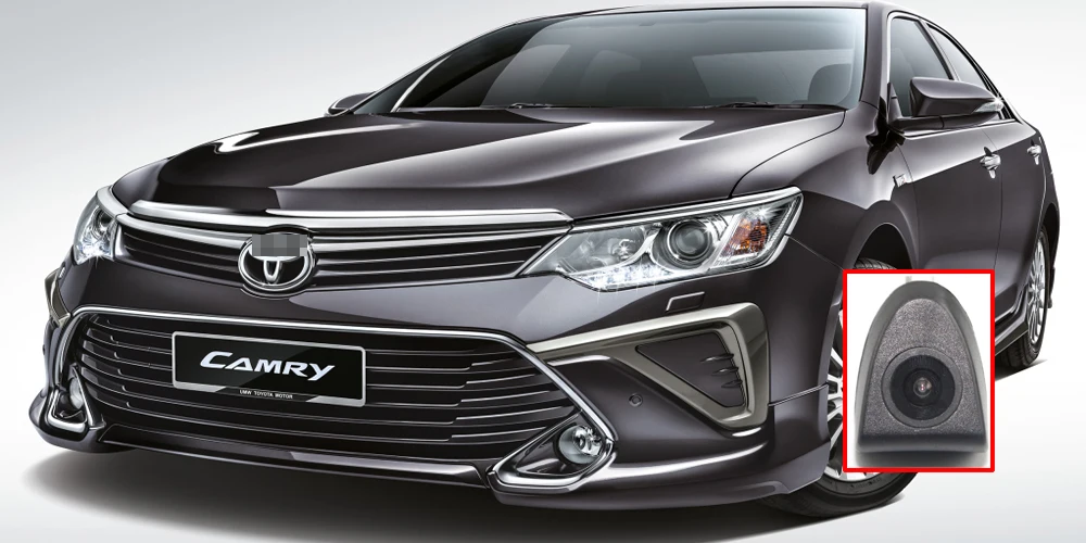 Liandlee Автомобильная Камера Переднего Вида/для Toyota Camry XV50 2011- /переключатель прикуривателя/4," ЖК-монитор
