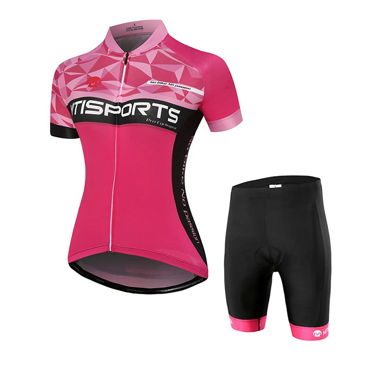 Комплект женской одежды для велоспорта Быстросохнущий Спортивный костюм | Спорт