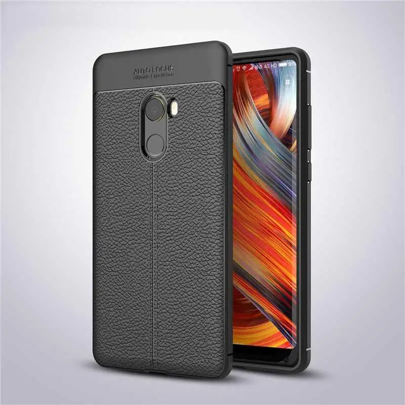 Модный противоударный мягкий чехол Mokoemi с узором Личи 5 99 дюйма для Xiaomi Mi Mix 2
