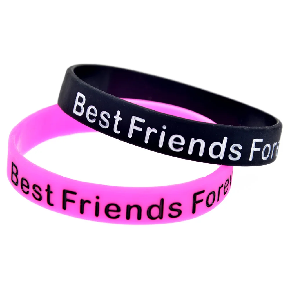 1 шт. силиконовый браслет Best Friends Forever для друзей|Браслеты с шармами| |