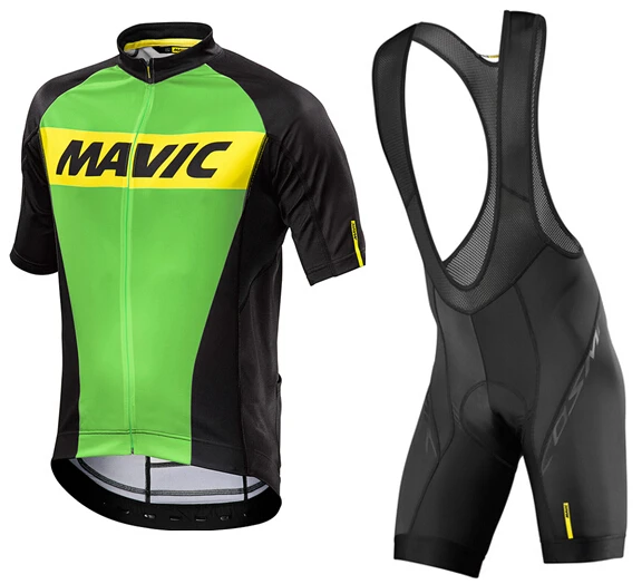 Mavic 2018 Team Men cycling Jersey Short Sleeves Quick Dry Cycling Set Bike Clothing Ropa Ciclismo Biclcle Bib Suits | Спорт и
