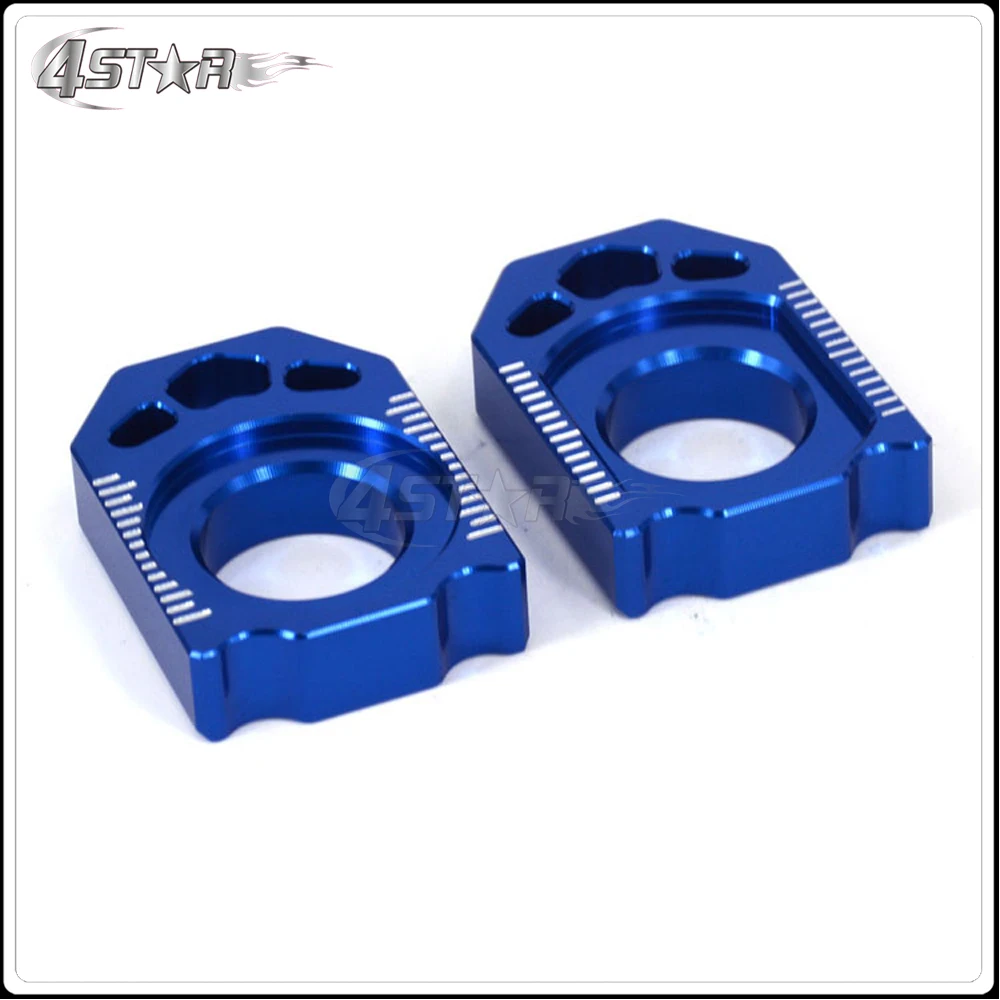 Блок регулировки оси задней цепи мотоцикла CNC для YAMAHA YZ125 YZ250 YZ250F YZ450F YZ250X YZ250FX WR250F