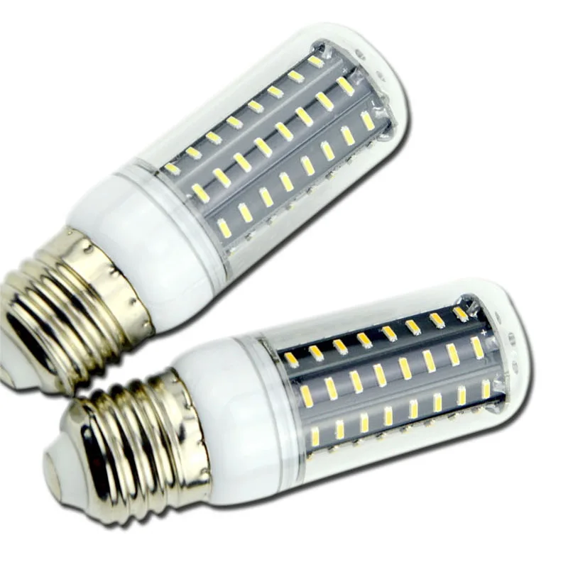 E27 E14 SMD 4014 светодиодный светильник лампа кукуруза 220 В 36 56 72 96 138 s Замена лампы