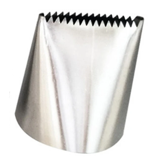 

Большая насадка из нержавеющей стали, дополнительные насадки для обледенения, украшение торта, кондитерские насадки, инструменты для выпечки помадки, кухонные аксессуары