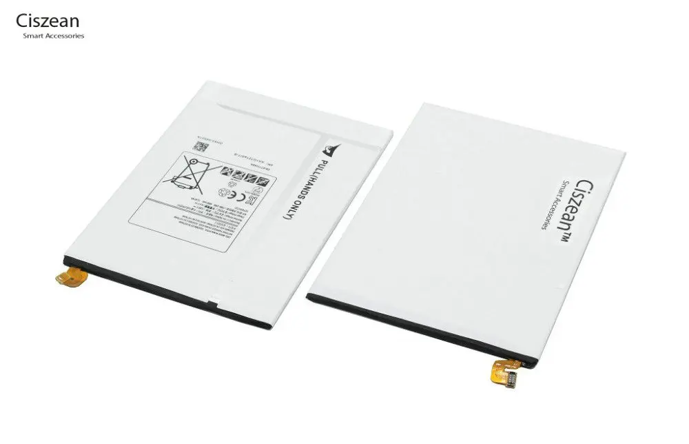 Ciszean 10 шт./лот 4000 мАч EB-BT710ABA / EB-BT710ABE сменная батарея для Samsung Galaxy Tablet Tab S2 8 0 дюйма
