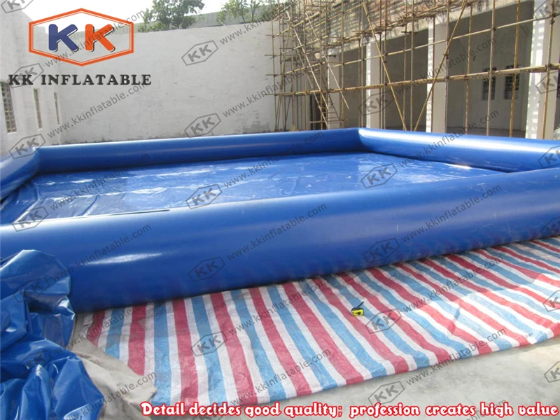 Deep Blue Inflatable Pool Playground Inflatable Swimming Pool Equipment For Children and Adults