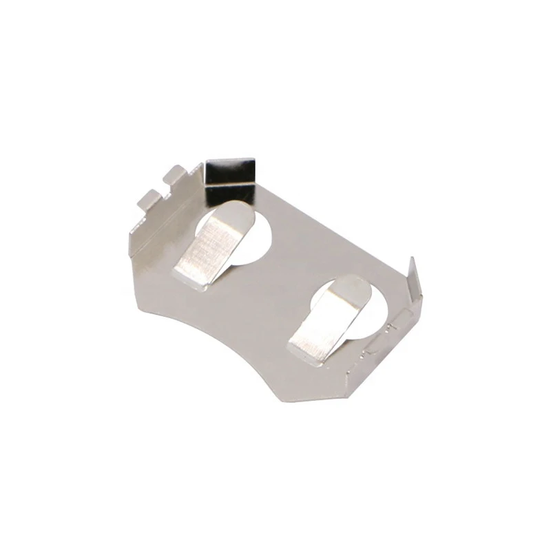 Фото 50 шт./лот SMT SMD держатель для монет, CR2025 CR2032 держатель батареи, CR2025 CR2032 держатель батареи №2