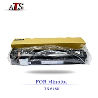 690g office electronics black toner cartridge for minolta tn618 bizhub bh552 bh652 compatible with copier spare parts