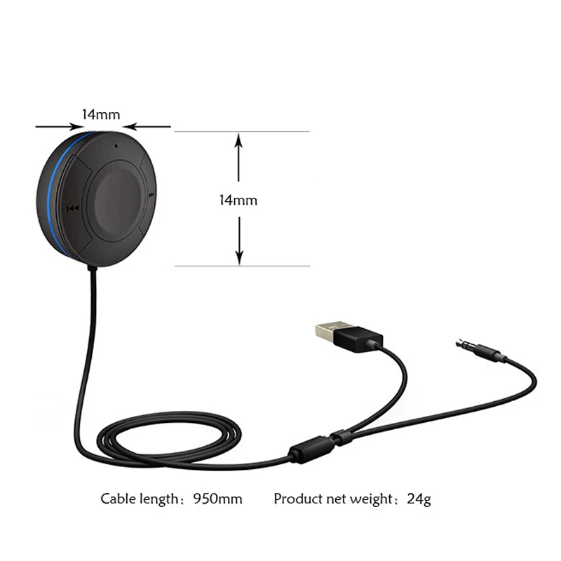 3 5 мм Авто Мини Bluetooth автомобильный комплект 4 1 bluetooth адаптер без рук подключи и