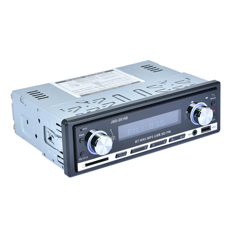 Авторадио 1 din Bluetooth автомобильное радио JSD 20158 аудио стерео AUX вход FM рекордер