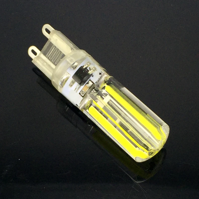 Новая подсветка LED G9 кукурузная лампа AC 220 В 240 затемнения 10 Вт COB SMD Светодиодная