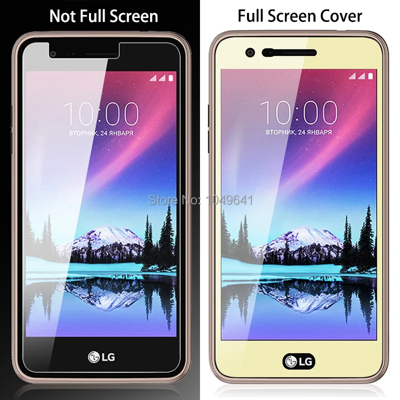 Закаленное стекло JONSNOW для LG K7 2017 X230 X230K 2.5D полноэкранная защитная пленка